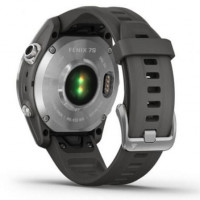 Smartwatch Garmin Fénix 7S Notificações  Frequência cardíaca  GPS prata y Cinza 