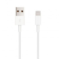 Cable USB 2.0 Lightning Nanocable 10.10.0400 USB Macho - Lightning Macho 50 cm branco