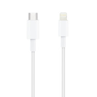 Cable USB 2.0 Tipo-C Lightning Nanocable 10.10.0600 USB Tipo-C Macho - Lightning Macho 50cm branco