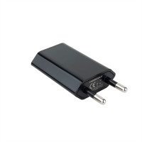 Mini carregador USB  Ipod Iphone 5V-1A Preto