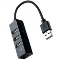 Nanocable Hub USB 2.0 con 4 Puertos de USB 2.0