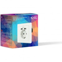SCHUKO2 TOMAS USB