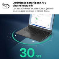 Portátil LG Gram 14Z90T-G.AD8BB Intel Core Ultra 7-255H/ 32GB/ 2TB SSD/ 14