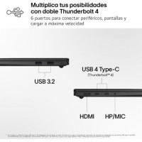 Portátil LG Gram 14Z95U-G.AU85BN Ryzen AI 7 450/ 32GB/ 512GB SSD/ 14