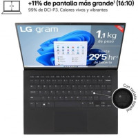 Portátil LG Gram 14ZB90S-G.AX55BN Intel Core Ultra 5-115U/ 16GB/ 512GB SSD/ 14