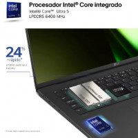 Portátil LG Gram 14ZB90S-G.AX55BN Intel Core Ultra 5-115U/ 16GB/ 512GB SSD/ 14