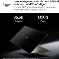Portátil LG Gram 14ZD90U-G.AX85BN Intel Core Ultra 7-355/ 32GB/ 512GB SSD/ 14
