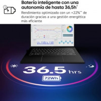 Portátil LG Gram 14ZD90U-G.AX85BN Intel Core Ultra 7-355/ 32GB/ 512GB SSD/ 14