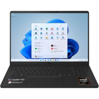 Portátil LG Gram 16U55U-G.AU75BN Ryzen AI 7 445/ 16GB/ 512GB SSD/ 16