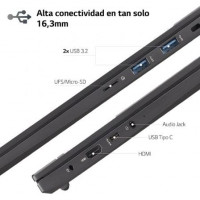 Portátil LG Ultra 16U70R-G.AA76B Ryzen 7 7730U/ 16GB/ 512GB SSD/ 16