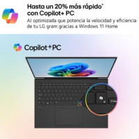 Portátil LG Gram 16UD55U-G.AX55BN Ryzen AI 5 430/ 16GB/ 512GB SSD/ 16