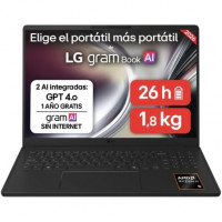 Portátil LG Gram 16UD55U-G.AX85BN Ryzen AI 7 445/ 32GB/ 512GB SSD/ 16