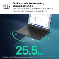 Portátil LG Gram 16Z90TS-G.AU99B Intel Core Ultra 9-288V/ 32GB/ 1TB SSD/ 16