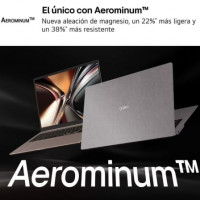 Portátil LG Gram Pro 16Z90U-K.AUB5BN Intel Core Ultra X7-358H/ 32GB/ 512GB SSD/ 16