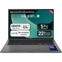 Portátil LG Gram 16ZD90T-G.AX78B Intel Core Ultra 7-255H/ 16GB/ 1TB SSD/ 16