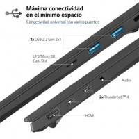 Portátil LG Gram 17Z90R-G.AA75B Intel Core i7-1360P/ 16GB/ 512GB SSD/ 17
