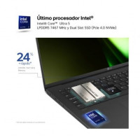 Portátil LG Gram 17Z90S-G.AD7BB  Intel Core Ultra 7-155H/ 32GB/ 2TB SSD/ 17
