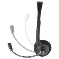 Auriculares Trust Primo Chat 21665 con Micrófono Jack 3.5 Pretos