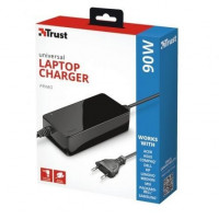 carregador de Portátil Universal Trust Primo 22142 90W Automático 6 Conectores Voltaje 18-20V