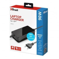 carregador de Portátil Trust MAXO Para HP 90W Automático 4 Conectores Voltaje 18-20V