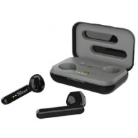 Auriculares Bluetooth Trust Primo Touch con estuche de carga Autonomía 4h Pretos