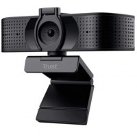 Webcam Trust Teza 24280/ Enfoque Automático/ 3840 x 2160 4K