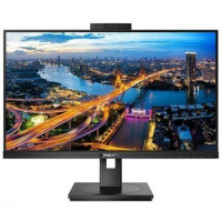 Monitor Profesional Philips 242B1H 23.8 Full HD Webcam Multimedia Preto