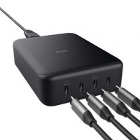 Cargador de Portátiles GaN Trust Maxo/ 4xUSB Tipo-C/ 240W
