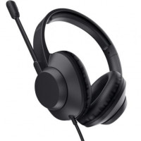 Auriculares Trust Ayda Max/ con Micrófono/ Jack 3.5/ Negros