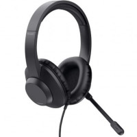 Auriculares Trust Ayda Max/ con Micrófono/ Jack 3.5/ Negros