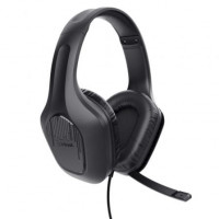 Auriculares Gaming con Micrófono Trust Gaming GXT 417 Zirox/ Jack 3.5/ Negros