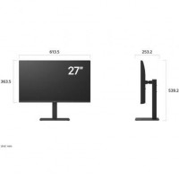 Monitor Profesional LG UltraFine 27BA45U-B 27
