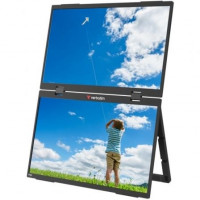 Monitor Portátil Táctil Verbatim Duo Essentials 15.6