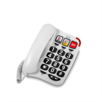 TELEFONO FIJO SPC COMFORT NUMBERS 2 BLANCO