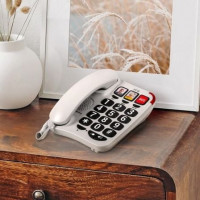 TELEFONO FIJO SPC COMFORT NUMBERS 2 BLANCO