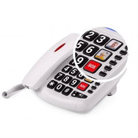 TELEFONO FIJO SPC COMFORT VOLUME 2 BLANCO