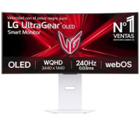 Smart Monitor Gaming Ultrapanorámico Curvo LG UltraGear 34GX90SA-W 34