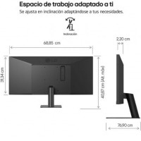 Monitor Profesional Ultrapanorámico LG UltraWide 34U511A-B 34