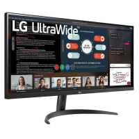 Monitor Profesional Ultrapanorámico LG 34WP500-B 34 WFHD Preto
