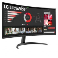 Monitor Profesional Ultrapanorámico Curvo LG 34WR50QK-B 34