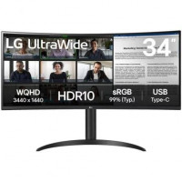 Monitor Profesional Ultrapanorámico Curvo LG 34WR55QK-B 34