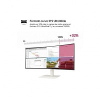 Monitor Profesional Ultrapanorámico Curvo LG UltraWide 38WR85QC-W 37.5