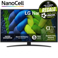 Televisor LG NanoCell AI NANO82 43NANO82A6B 43