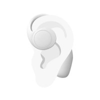 Auriculares Deportivos Bluetooth SPC Ether 2 Sense con estuche de carga/ Autonomía 8h/ Blancos