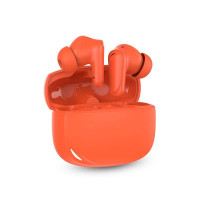 Auriculares Bluetooth SPC Boost Buds con estuche de carga/ Autonomía 7.5h/ Rojos
