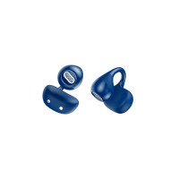 Auriculares Bluetooth SPC Boost Clip con estuche de carga/ Autonomía 6h/ Azules