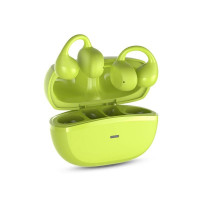 Auriculares Bluetooth SPC Boost Clip con estuche de carga/ Autonomía 6h/ Verdes Lima