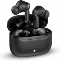 Auriculares Bluetooth SPC Ether 3 Pro con estuche de carga/ Autonomía 8h/ Negro