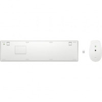 Teclado y Ratón Inalámbricos HP 650/ Blanco