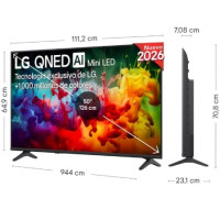 Televisor LG QNED evo AI QNED72 Mini LED 50QNED72B6B 50